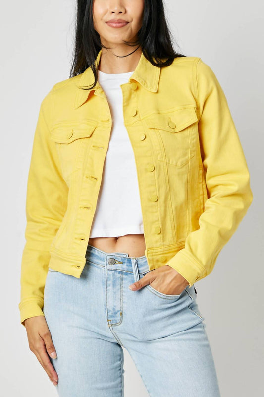 Judy Blue - Colored Denim Jacke