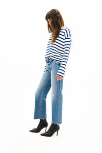 Askk Ny - Cropped Long Sleeve Tee
