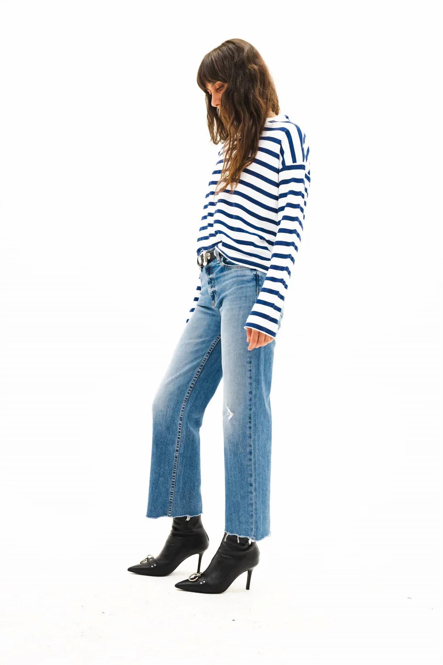 Askk Ny - Cropped Long Sleeve Tee