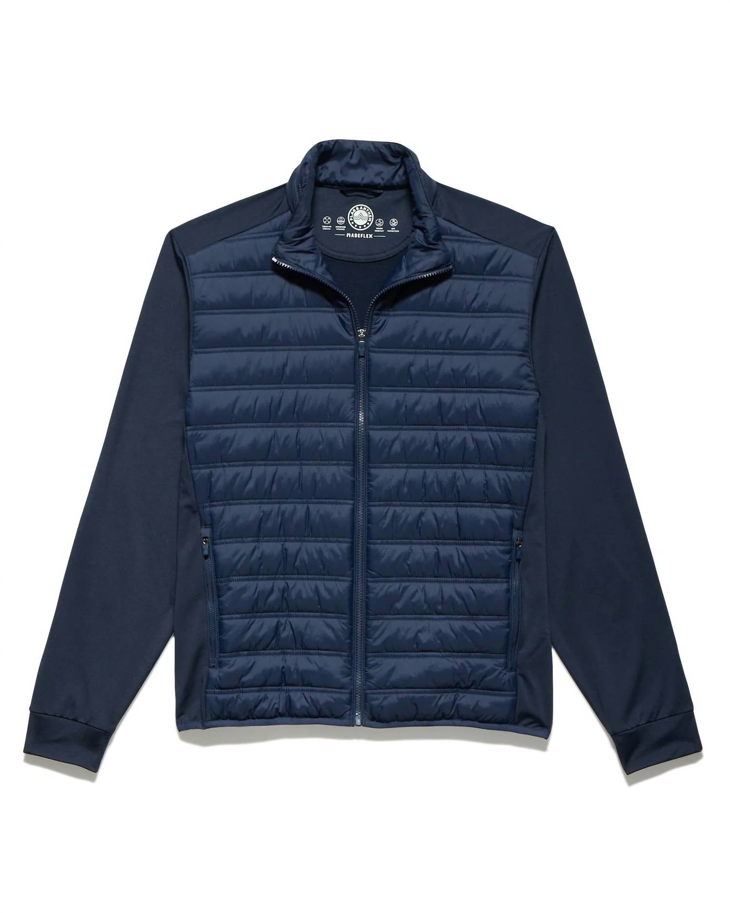 Flags & Anthem Worthington Performance Puffer Jacket in navy - men's jacket - view 4