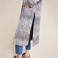 Bb Dakota - Lightweight Snakeskin Print Duster Cardigan