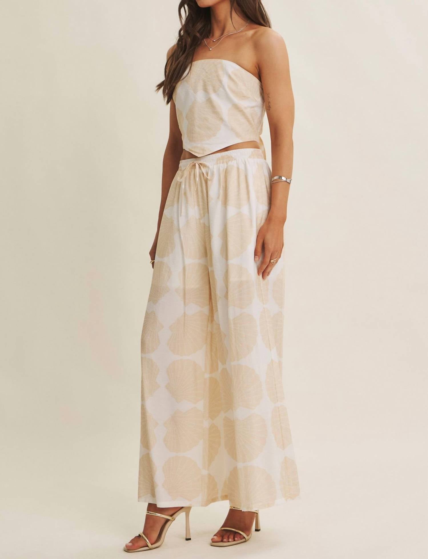 In February - Coastal Breeze Scarf Tube Top