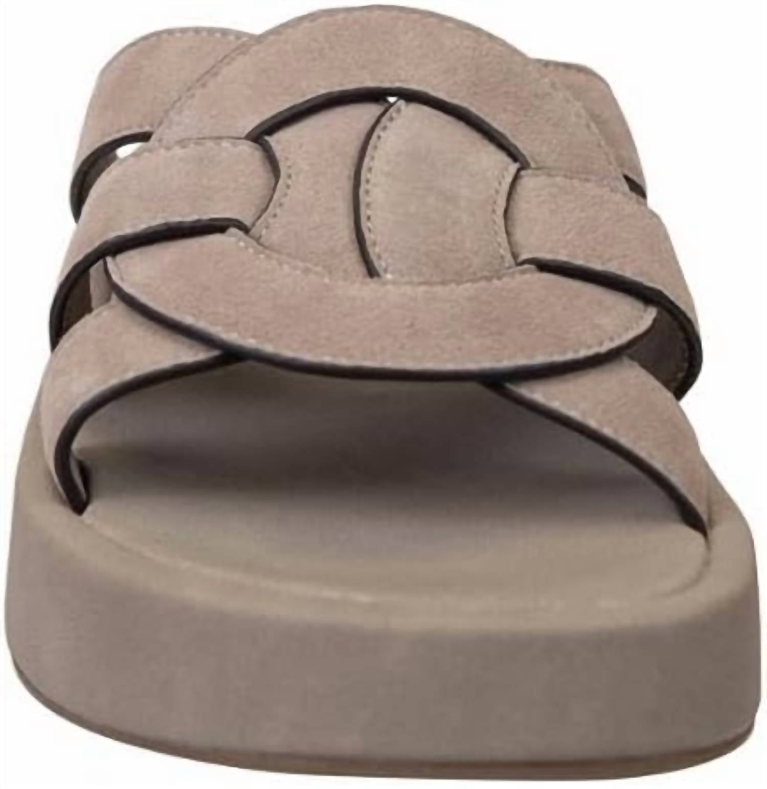 Naked Feet Women's Market Platform Sandal in taupe - women's sandal - view 5