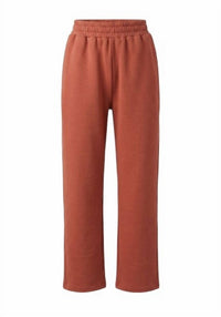 P.CILL Women's Modal Wide Leg Pants With Bottom Slits in dusty rose - women's pants