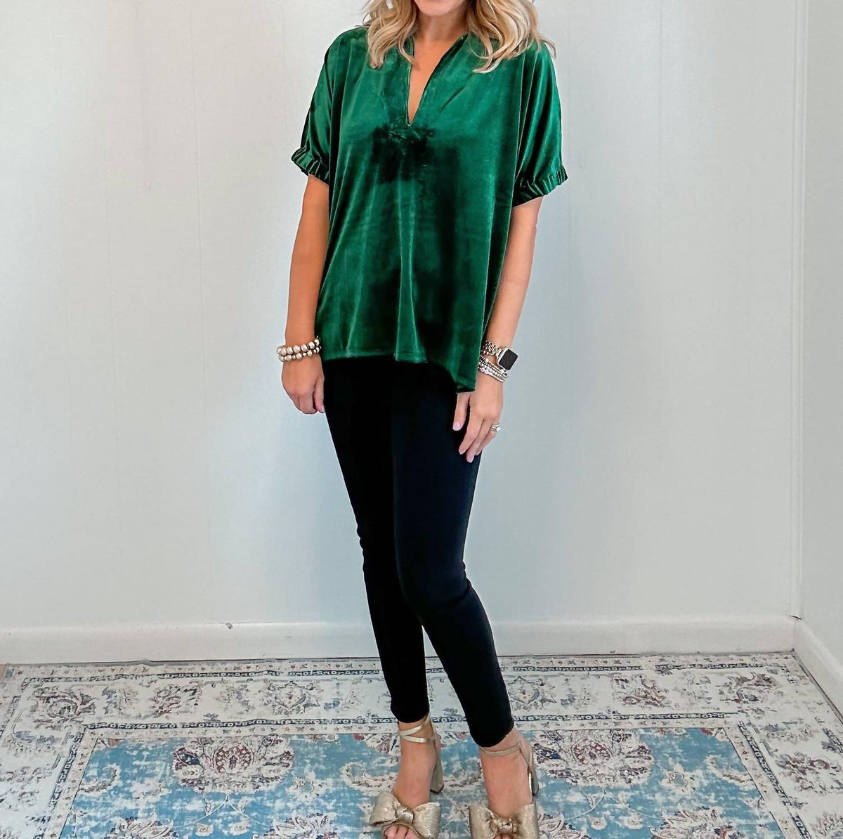 Caryn Lawn - Betsy Forest Top