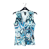 Clara Sun Woo - V-neck Tie Front Tank Top