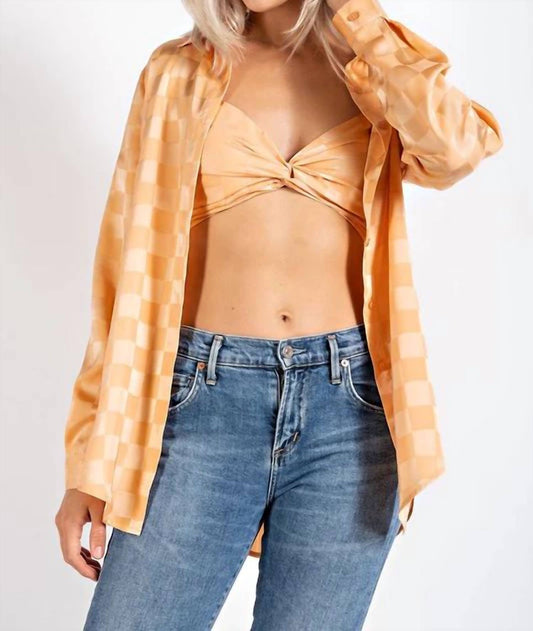 Edit By Nine - Dreamsicle Set - button - down - shirts - clothing - orange