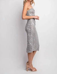 Edit By Nine - Foiled Midi Dress