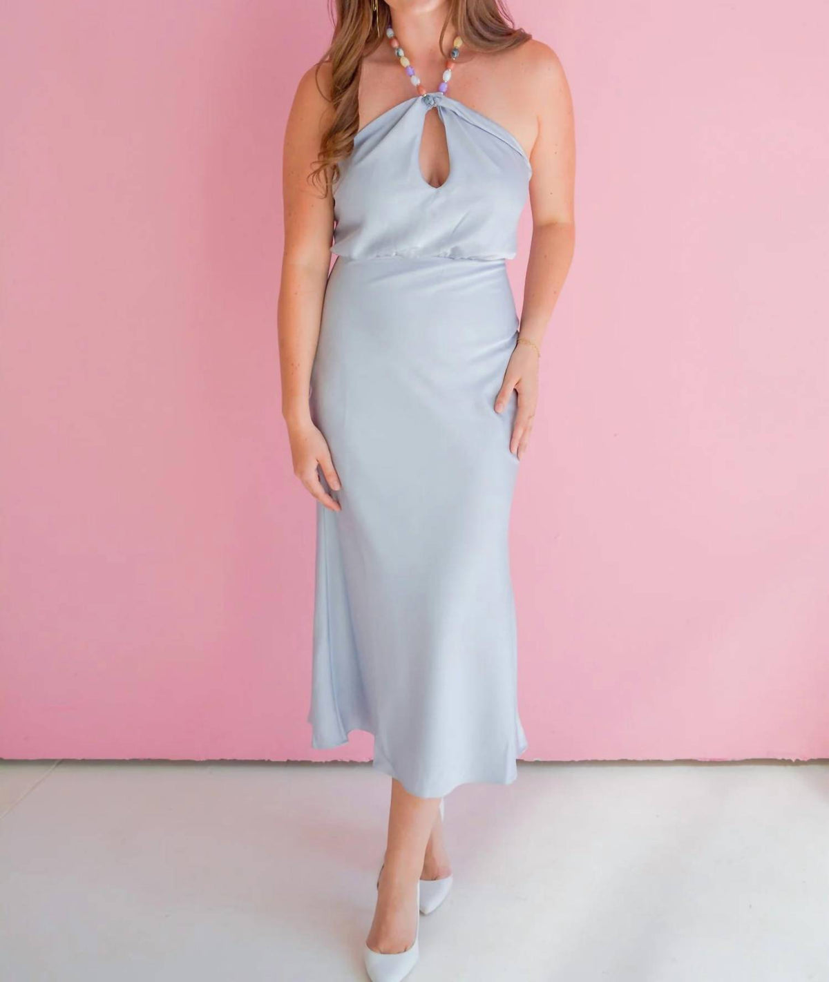Edit By Nine - Starlight Halter Neck Midi Dress