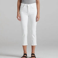 Edwin - Bree Mid Rise Straight Crop Jean - clothing - cotton - blend - jeans