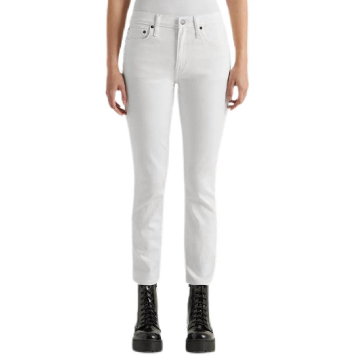 Edwin - Bree Mid Rise Straight Jeans