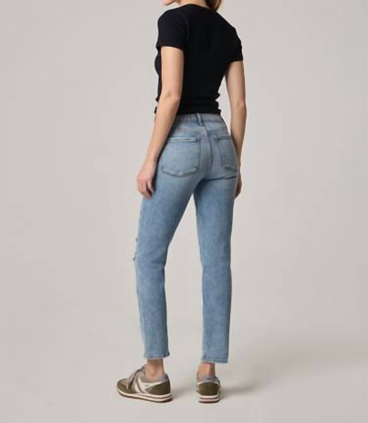 Edyson - Dean High Rise Straight Leg Jeans