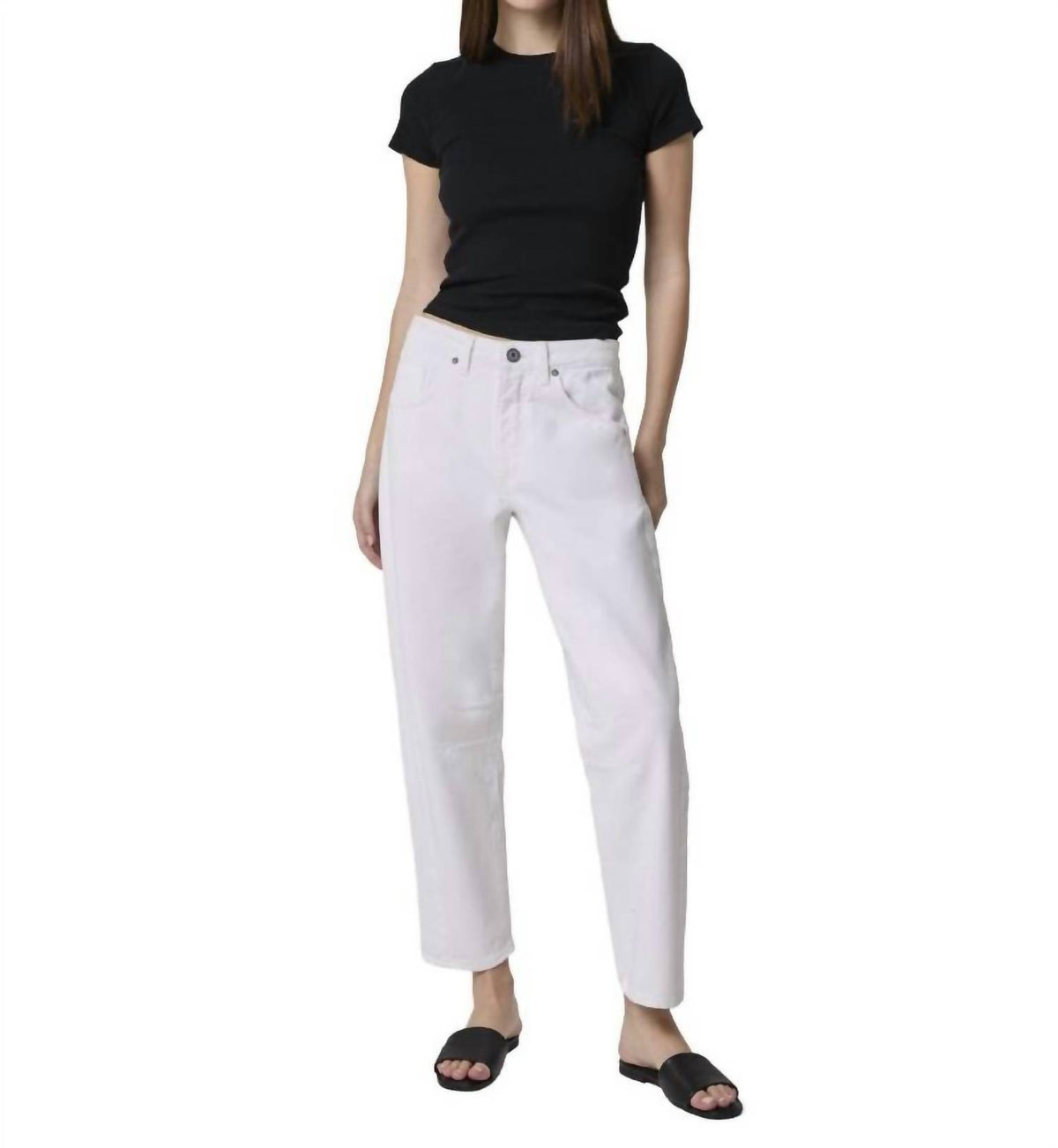 Edyson - Jack Barrel Leg Regular Hem Jeans
