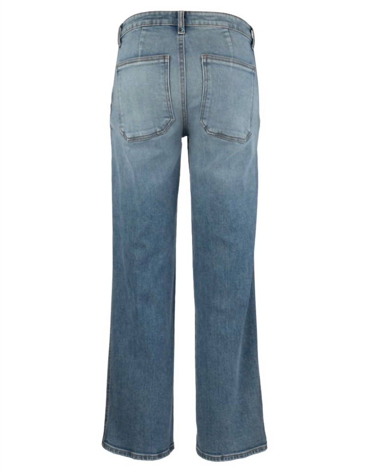 Edyson - Stan Slash Front Pockets Straight Leg Jeans