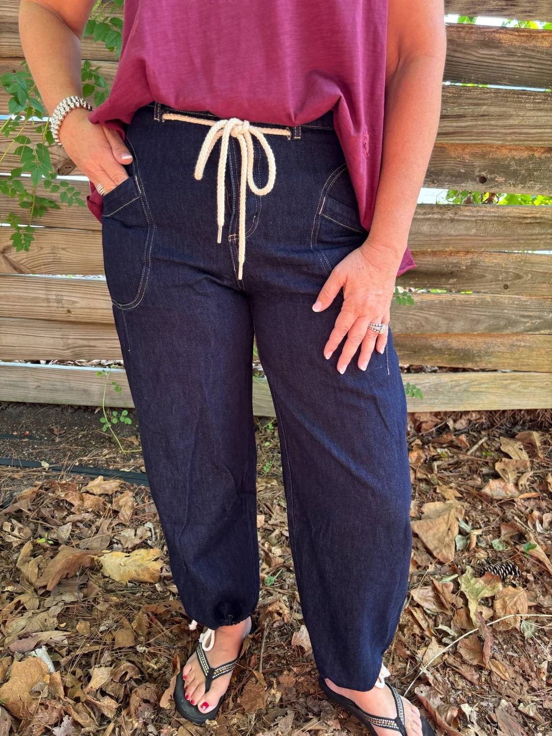 Ee:Some - Better Barrel Pant