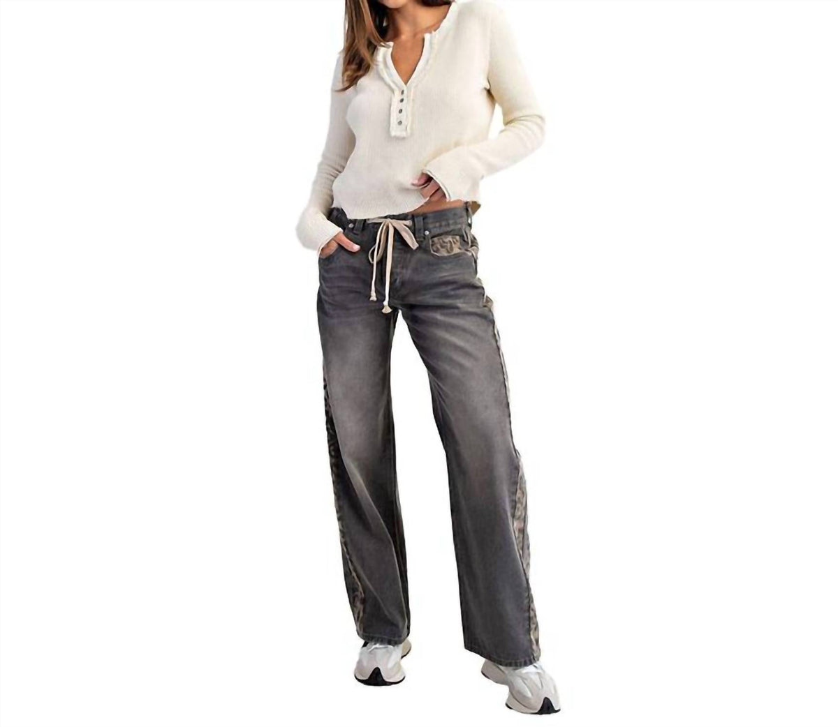 Ee:Some - Branch Drawstring Pants