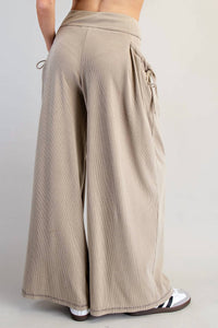 Ee:Some - Foldover Waistband Pants