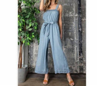 Ee:Some - Kali Chambray Jumpsuit