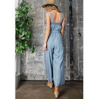 Ee:Some - Kali Chambray Jumpsuit