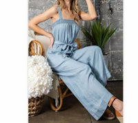 Ee:Some - Kali Chambray Jumpsuit