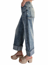 Ee:Some - Runaround Rolled Up Hem Jeans