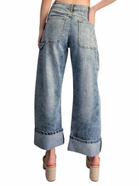 Ee:Some - Runaround Rolled Up Hem Jeans