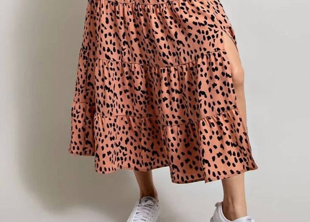 Ee:Some - Slit Midi Skirt