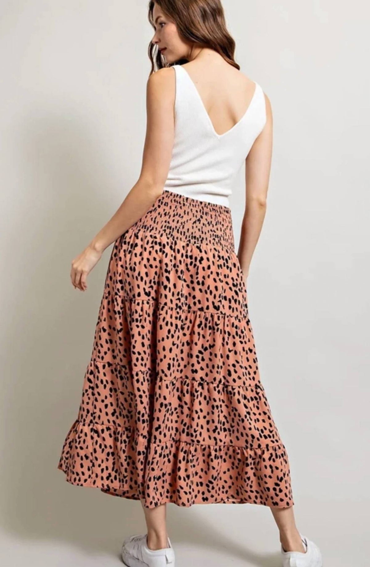 Ee:Some - Slit Midi Skirt