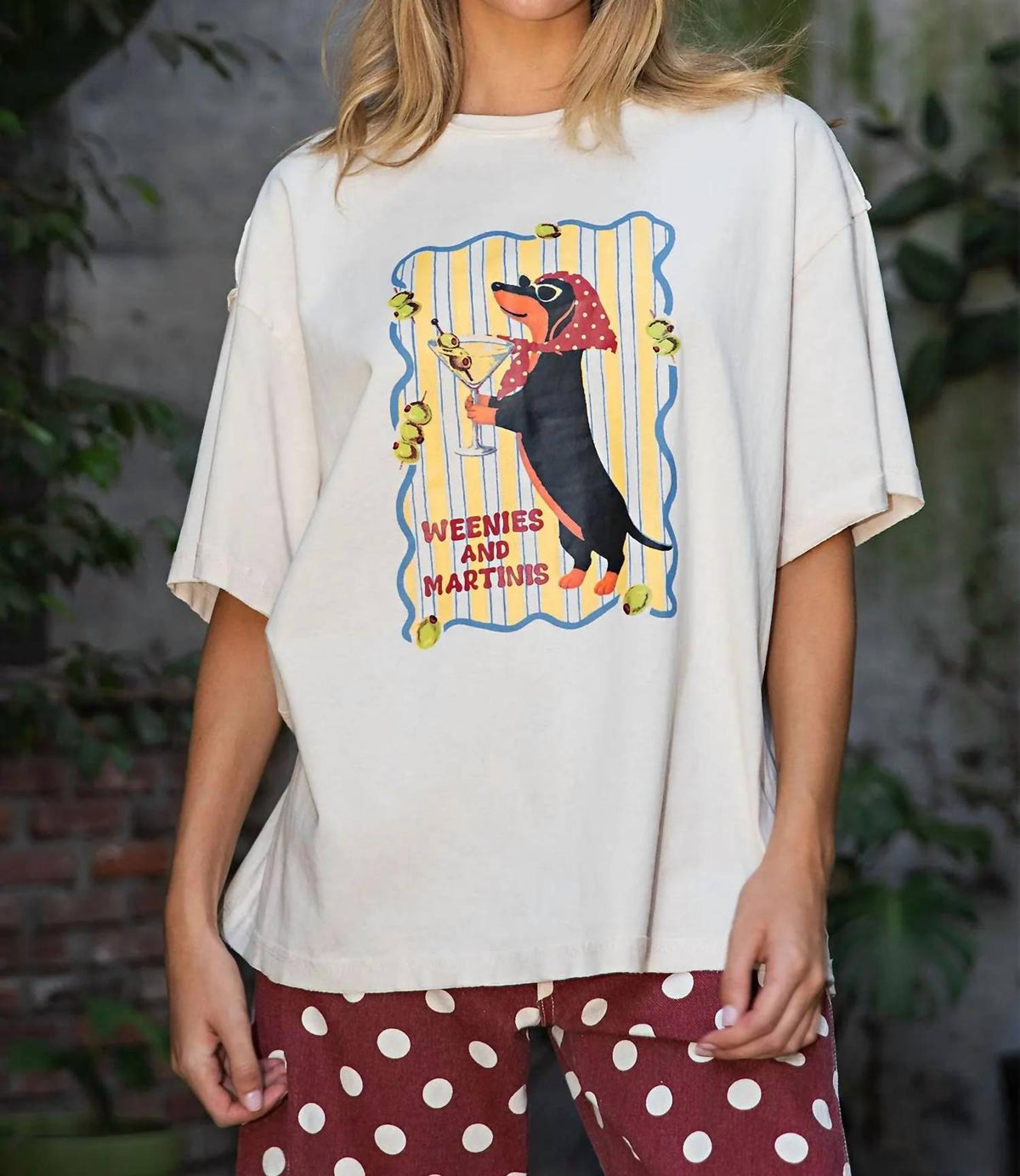 Ee:Some - Soft Washed Weenies Graphic Top
