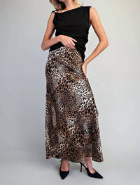 Ee:Some - Spotted In Style Maxi Skirt