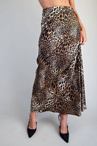 Ee:Some - Spotted In Style Maxi Skirt