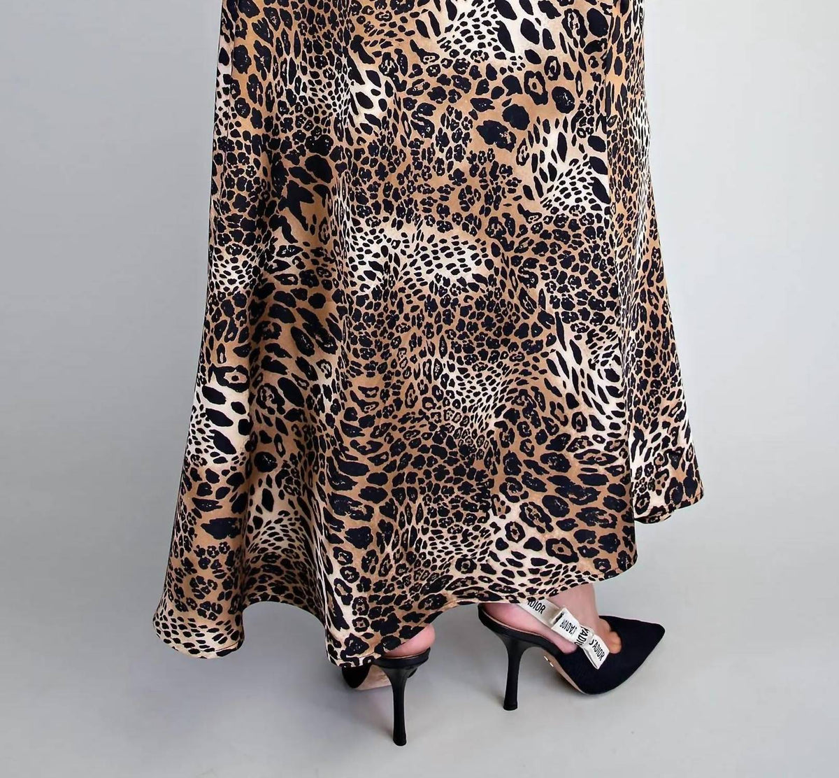 Ee:Some - Spotted In Style Maxi Skirt