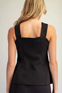 Ee:Some - Square Neck Vest Top