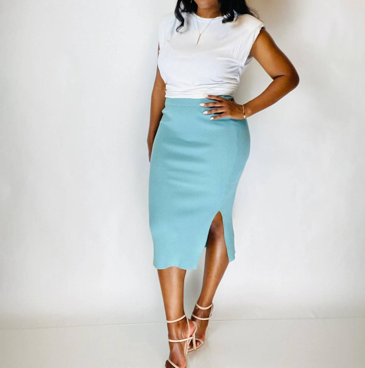 Ee:Some - Sydney Midi Skirt