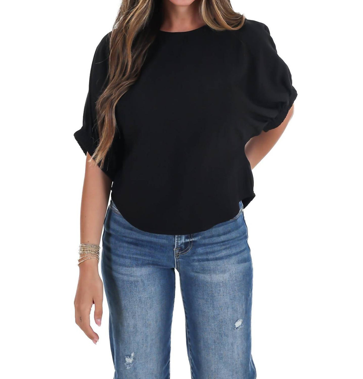 Ee:Some - Women's Easy Drape Top