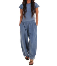 Ee:Some - Worn In Cropped Tee