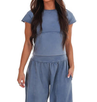 Ee:Some - Worn In Cropped Tee