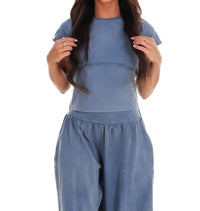 Ee:Some - Worn In Cropped Tee