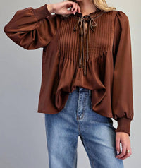 Ee:Some - Yourself Long Sleeve Blouse