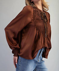 Ee:Some - Yourself Long Sleeve Blouse