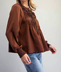 Ee:Some - Yourself Long Sleeve Blouse