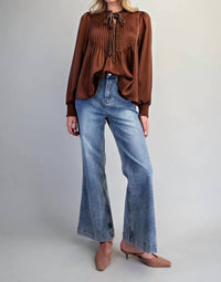 Ee:Some - Yourself Long Sleeve Blouse