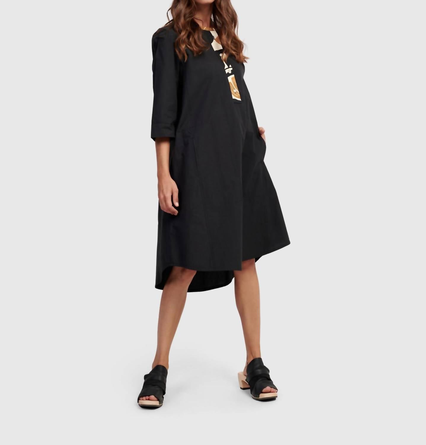 ALEMBIKA Kenzie Shirt Dress in tulips - women's dress - view 5