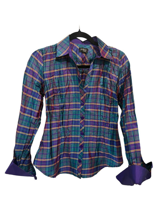 Firuze - Women's Webster Long Sleeve Button Up Plaid Shirt