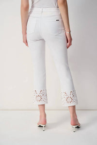 Joseph Ribkoff - Cropped Mid-rise Trousers