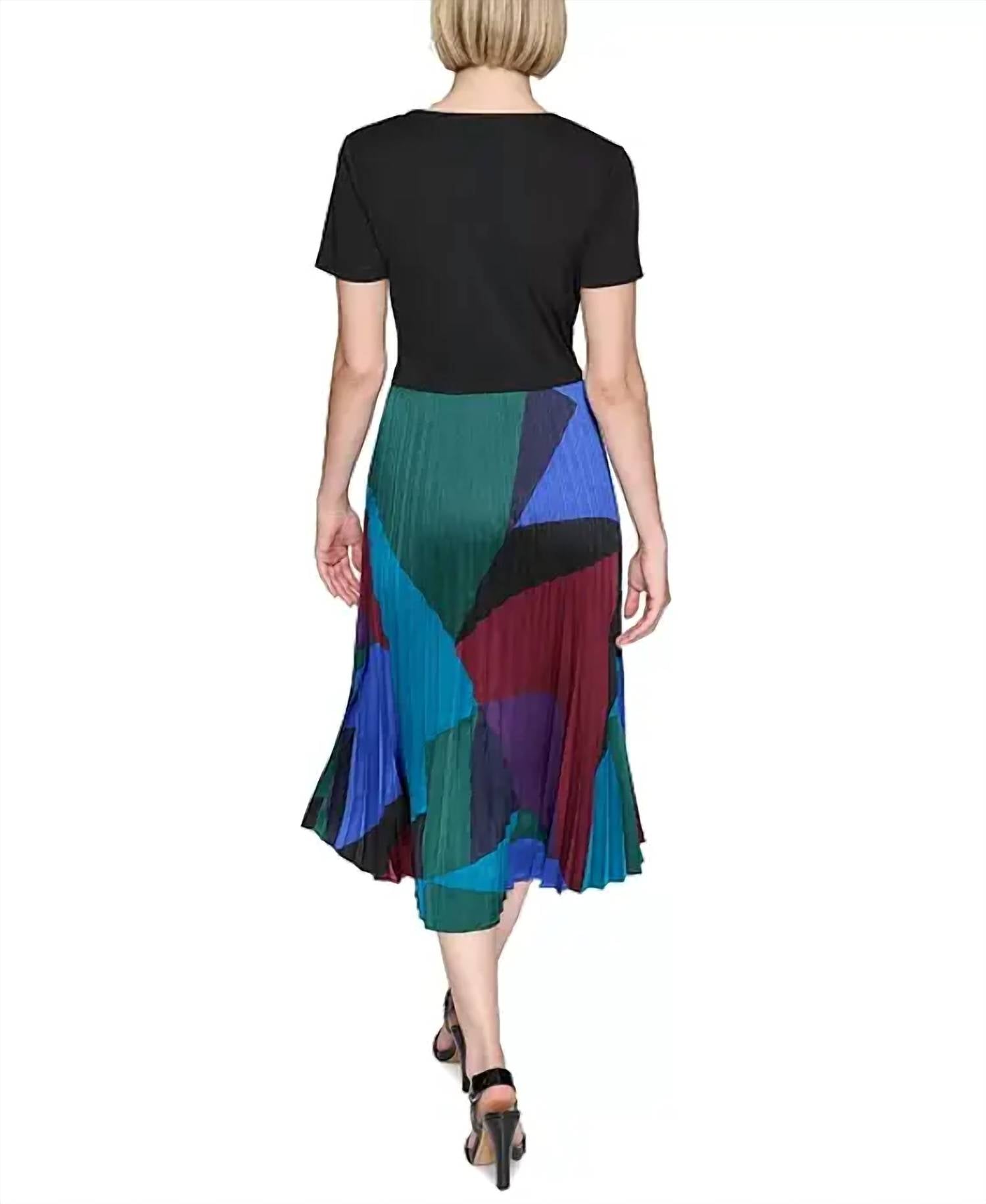 Karl Lagerfeld - Printed Skirt Dress