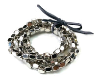 Lost And Found Trading Co. - Women's Hematite Stretch Bracelets Set