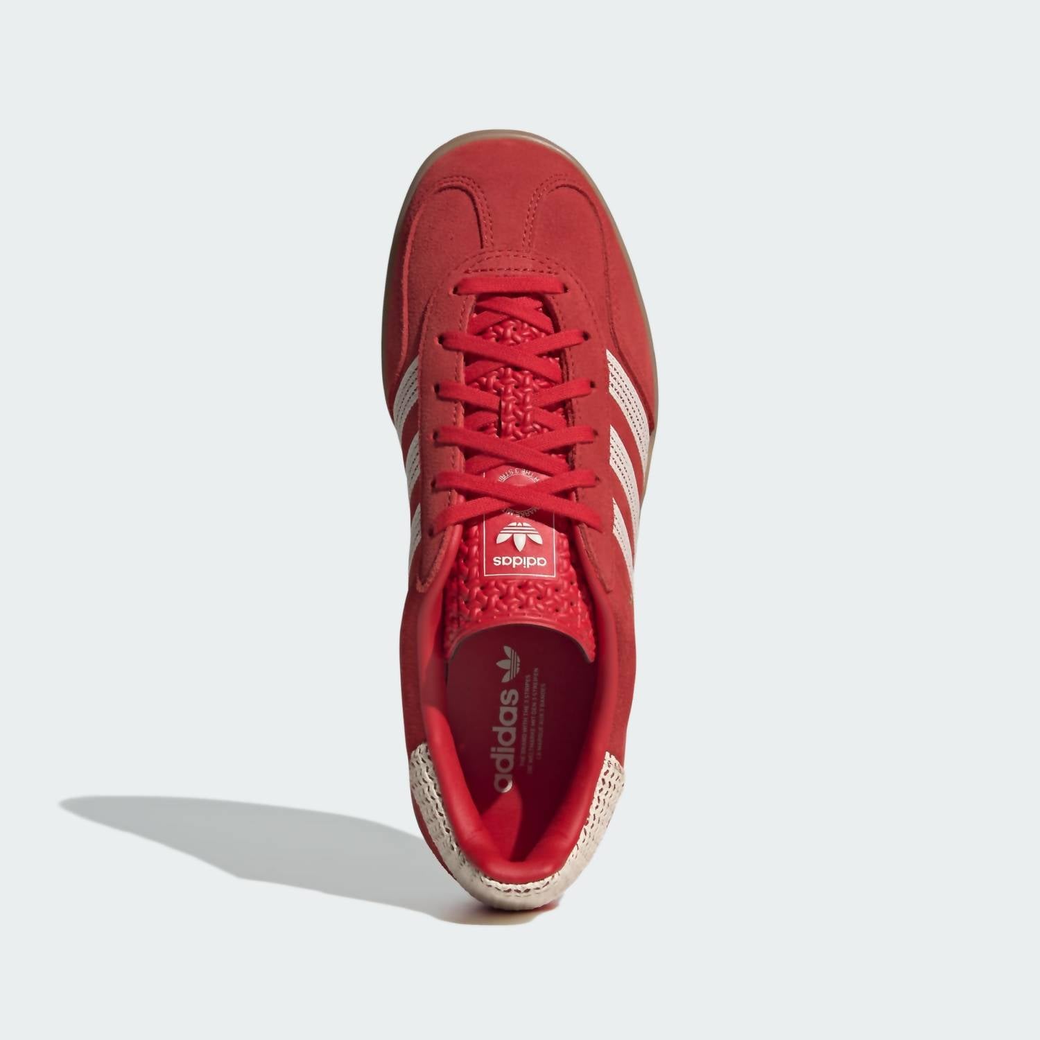 adidas Women's Gazelle Indoor Suede Sneakers in red - women's sneaker - view 4