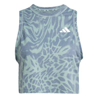 Adidas - Women's Printed Climacool Cropped Tank Top