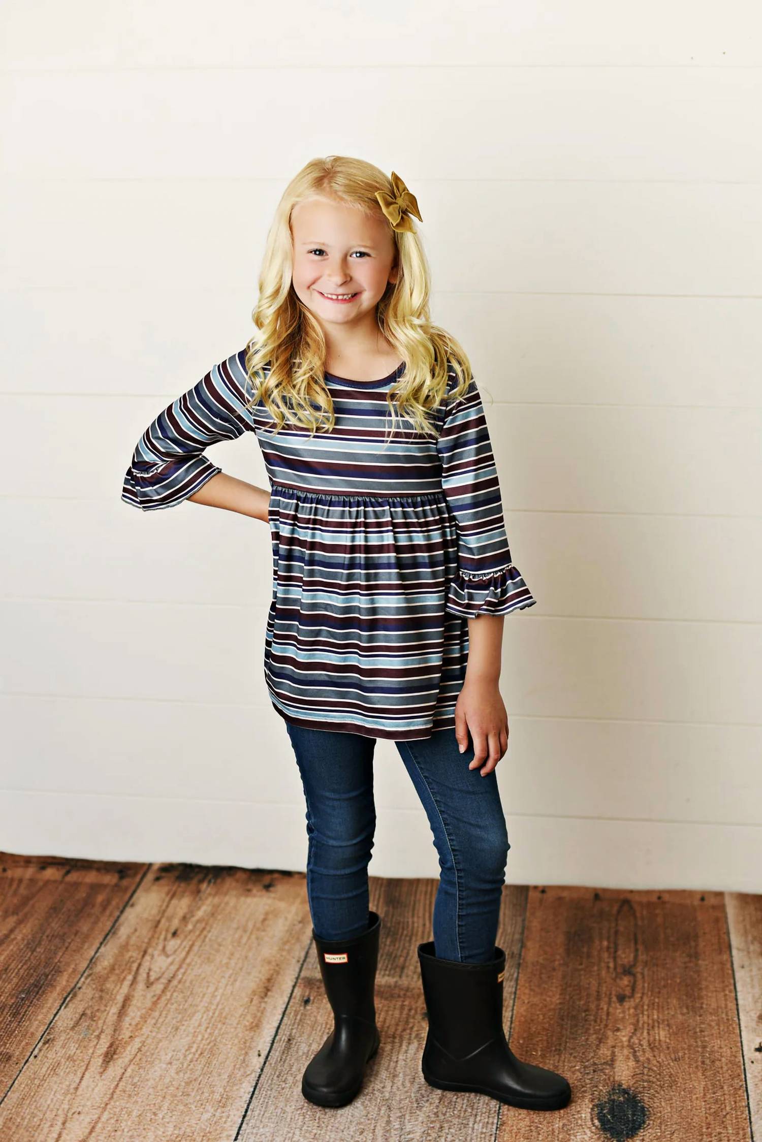Adorable Sweetness - Dark Stripe Top